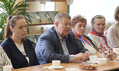 Николай Панков в Аркадаке встретился с семьями военнослужащих
