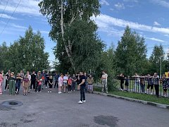 Праздник в городском парке
