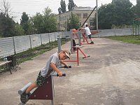 Семёновские дети отмечают День физкультурника