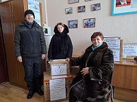 Бойцам 99 полка из Краснознаменского МО отправили генератор и личные посылки