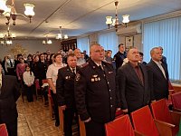 Сегодня в Аркадаке состоялось торжество, посвящённое Дню сотрудника органов внутренних дел Российской Федерации
