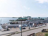 Из Саратова по Волге отправился теплоход с участниками Международного фестиваля-лаборатории «ГИТИСФЕСТ. Театральное Приволжье 2026»