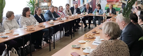 Николай Панков в Аркадаке встретился с семьями военнослужащих