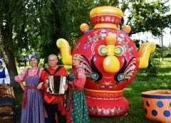 В аркадакском городском парке прошёл праздник русской культуры