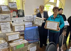 Аркадакские женщины посетили бойцов в госпитале 
