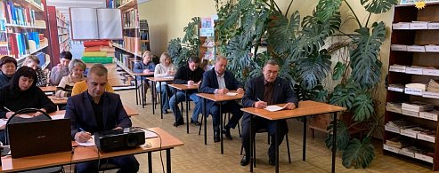 В Аркадаке представители власти и общественности писали агродиктант