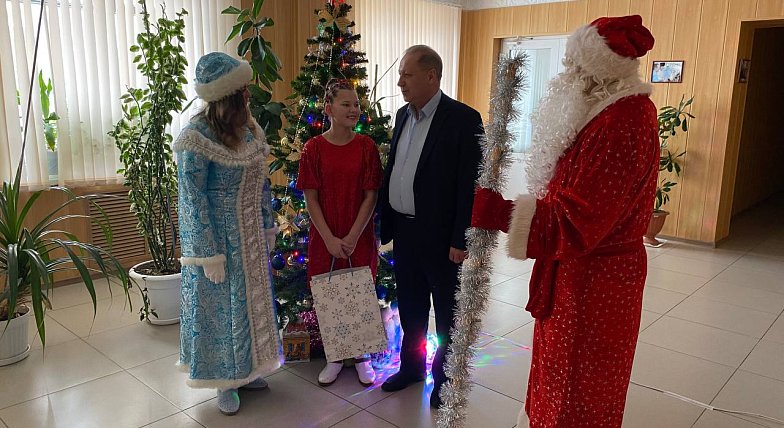 Новогоднее желание юной спортсменки из Аркадака исполнилось благодаря главе района