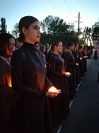 Аркадакцы зажгли свечи в память о погибших воинах Великой Отечественной