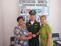 В родное село из рядов Российской армии вернулся Александр Марютин