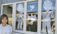Аркадакцы участвуют во Всероссийской акции «Окна Победы»