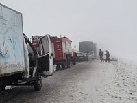 В Аркадакском районе «десятку» занесло в грузовую «газель»