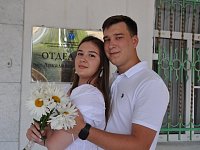  Дмитрий  Ерёменко и Елена Екатеринушкина создали семью в День семьи, любви и верности 
