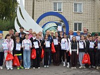 Юные аркадакцы пробежали 1000 метров в честь Дня города
