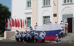 В Аркадакском районе идёт акция «Флаги России»