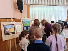 В Детской школе искусств города Аркадака состоялась  выставка под названием "Начало пути"