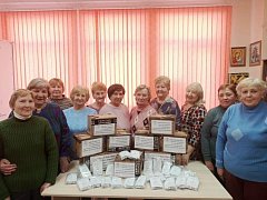 Аркадакцы отправляют военным чаи для укрепления иммунитета