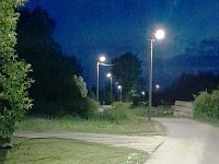 Завершена реконструкция освещения улиц Санаторской и Кумысной на территории посёлка Летяжевского санатория