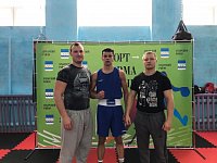 В межрайонном турнире по боксу Роман Транковский завоевал первое место