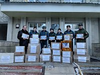   Саратовские студенты передали подарки бойцам СВО