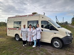 Медики Аркадакской районной больницы выезжали в село Подгорное
