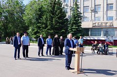 22 июня аркадакцы собрались на траурном митинге