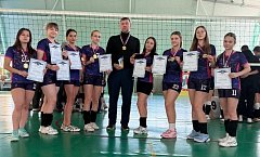 Аркадакская команда девушек одержала победу в межрайонном волейбольном турнире