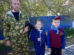 Аркадакские школьники – активисты акции «Голубь мира»
