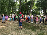 В городском парке прошла конкурсно-игровая программа для детей