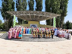 Наши артисты представили Аркадак на православном фестивале