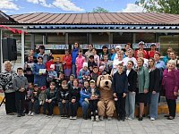 Аркадакские семьи участвовали в развлекательном мероприятии