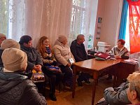 Жителям Краснознаменского сельского муниципалитета напомнили о соблюдении правил пожарной безопасности