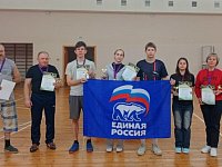 Во Дворце спорта прошло соревнование по настольному теннису