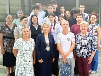Аркадакцы пообщались с защитником Родины