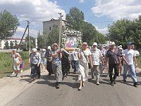 По Аркадакскому району прошёл Казанский крестный ход