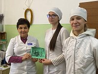Аркадакские терапевты принимали поздравления