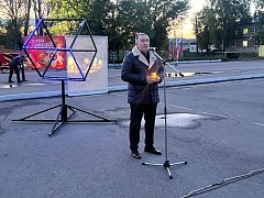 Аркадакцы зажгли свечи в память о погибших воинах Великой Отечественной