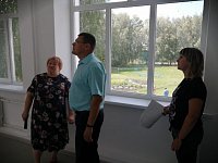 В Ольшанской школе прошла проверка работ по подготовке к открытию «Точки роста»