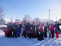 Аркадакские школьники весело отметили день рождения Снеговика