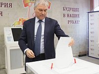 Вячеслав Володин проголосовал на выборах Президента России
