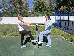 Аркадакские бабушки - за здоровый образ жизни