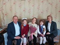 Глава Аркадакского района встретился с жительницей блокадного Ленинграда и выразил слова благодарности 