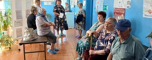  В Красном Знамени прошёл выездной медосмотр