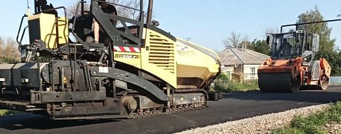 В Аркадакском районе успешно реализуются программы по ремонту дорог 