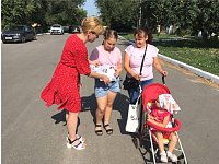 На улицах города Аркадака прошла правовая акция для детей 