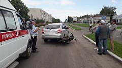 "Покатушки" несовершеннолетнего мотопедиста закончились дорожно-транспортным происшествием