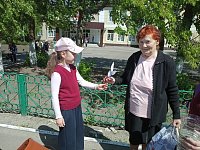 Аркадакские школьники – активисты акции «Голубь мира»