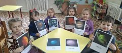 Дошкольники детского сада «Солнышко» отправились в космическую викторину 