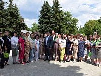Представительницы Союза женщин Аркадакского района приняли участие в межрайонном совещании