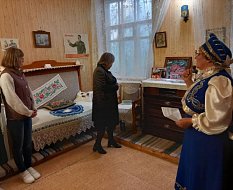 В музее села Красное Знамя прошёл краеведческий экскурс "По тропинке славы наших предков"