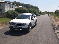 В Росташах завершается ремонт дороги на улице Центральной 